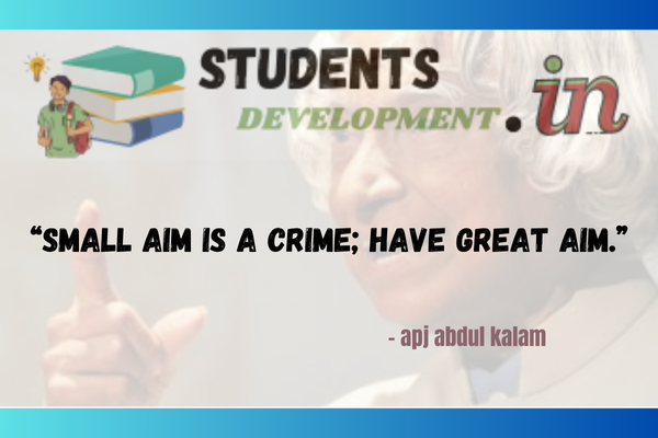 Thought of the day by APJ Abdul Kalam